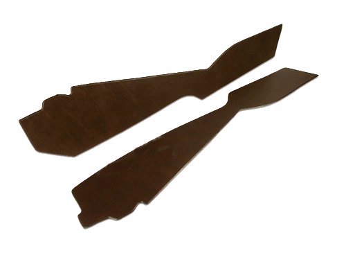 1978-1982 C3 Corvette Console Side Panels Dark Brown