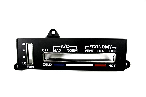 1977-1979 C3 corvette Heater Control Face Plate