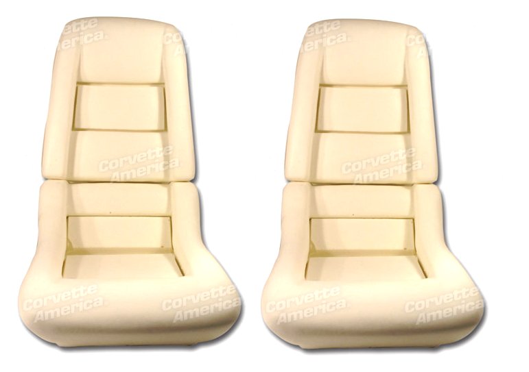 1982 C3 Corvette Seat Foam 4 Piece Kit Collector's Edition