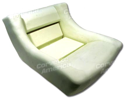 1978-1982 C3 Corvette Seat Foam Bottom 4 inch Gap