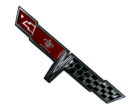 1980 C3 Corvette Fuel Door Emblem