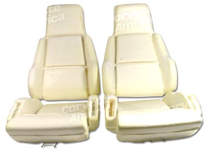 1984-1989 C4 Corvette Seat Foam 4 Piece Set