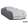 1984-1996 C4 Corvette Superstretch Hybrid Outdoor Car Cover w/Flags Logo