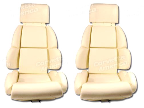 1989-1993 C4 Corvette Standard Seat Foam 4 Piece Set