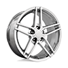 1997-2004 C5 Corvette Chrome Replica Wheel 18in X 9.5in Rear