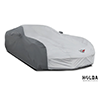 1997-2004 C5 Corvette Superstretch Hybrid Outdoor Car Cover w/Flags Logo