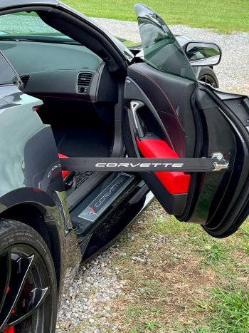 1997-2023 C8/C7/C6/C5 Corvette Car Show Door Prop Bars 1997-2023 C8/C7/C6/C5 Corvette Car Show Door Prop Bars