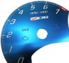 2005-2013 C6 Corvette Aqua Edition/US Speedo Gauge Face