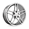 2005-2013 C6 Corvette Chrome Replica Wheel 19in X 10in Rear