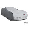 2005-2013 C6 Corvette Superstretch Hybrid Outdoor Car Cover w/Flags Logo