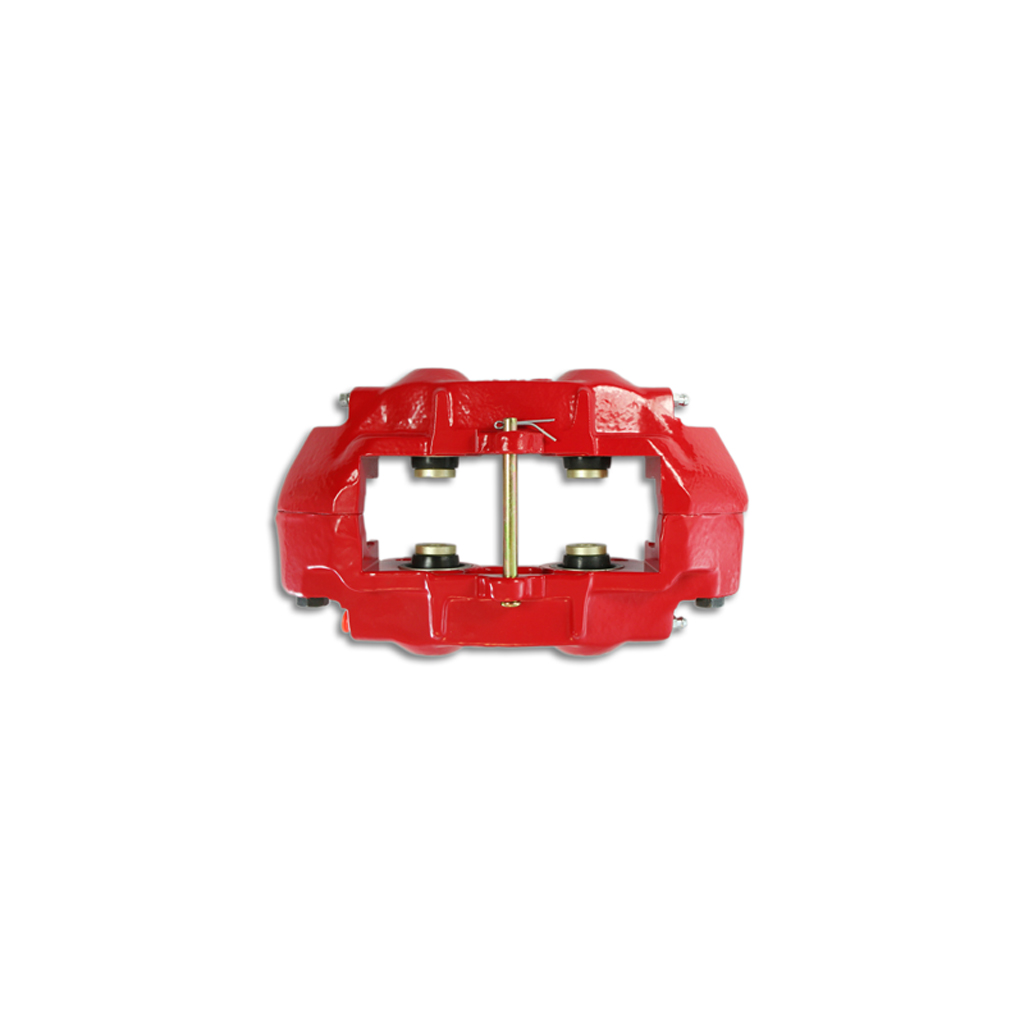 1965-1982 C3 Corvette Rebuilt Red Powder Coated Brake Caliper - O-Rings & S/S Sleeves - Left Front