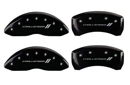 2009-2010 Dodge Challenger II MGP Caliper Covers Black