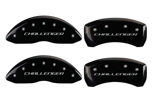 2009-2010 Dodge Challenger MGP Caliper Covers Black