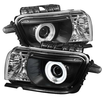 2010-2013 5th Gen Projector headlights duel halo led black