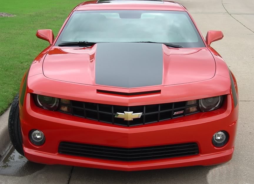 2010-2013 Camaro Over The Car Stripes Kit - Coupe - Solid Style.