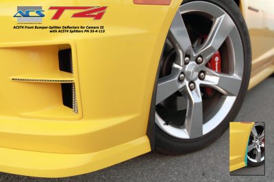 2010-2013 camaro front tire wind deflectors