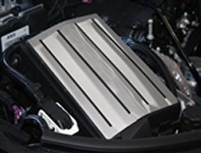2010-2014 Camaro Fuse Box Cover - Polished Stainless Steel