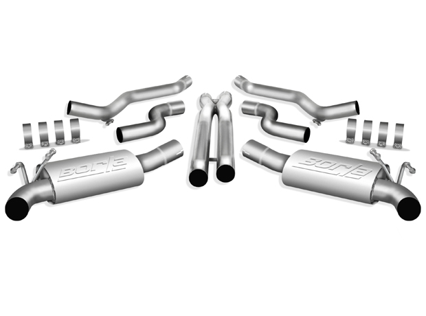 2010-2014 Camaro SS Ground Effects Borla Touring Cat Back Exhaust