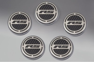 2010-2014 Camaro V6 Cap Cover Set RS Carbon Fiber 