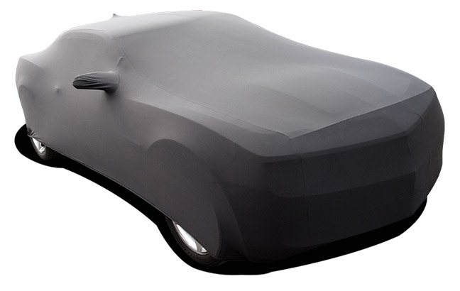 2010-2015 Camaro Black Onyx Satin Stretch Indoor Car Cover