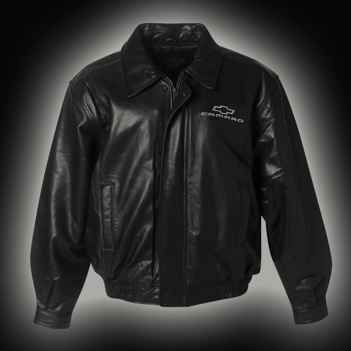 2010-2015 Camaro Leather Bomber Jacket