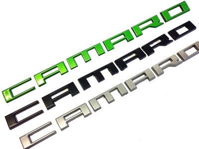 2010-2015 Camaro fender name plate emblem 