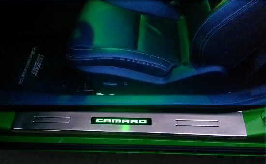 Camaro illuminated clearance door sills