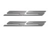 2010-2019 Camaro Stainless Steel "SS" Badge Set Brushed