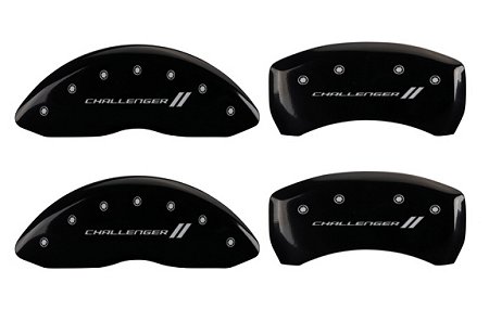 2011-2013 Dodge Challenger II MGP Caliper Covers Black