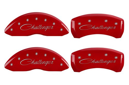 2011-2013 Dodge Challenger MGP Caliper Covers Red