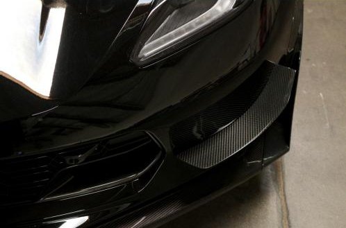 2014-2018 C7 Corvette Front Bumper Canards