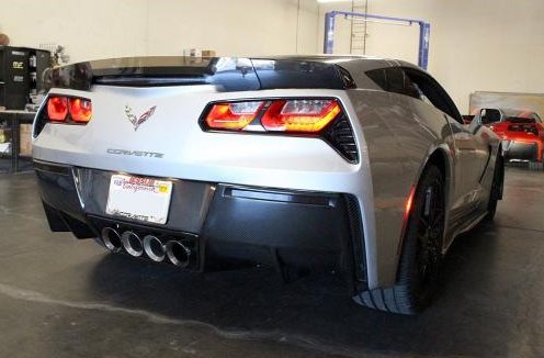 2014-2017 C7 Corvette Stingray Carbon Fiber Rear Spoiler