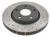 C7 Corvette DBA 4000 Series Cross Drilled/Slotted UniDirectional Rotor