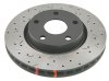 C7 Corvette DBA 4000 Series Cross Drilled UniDirectional Rotor