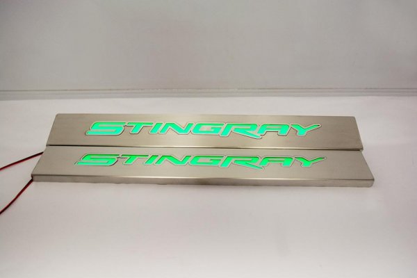 2014-2017 C7 Corvette Stingray LED Sill Plates
