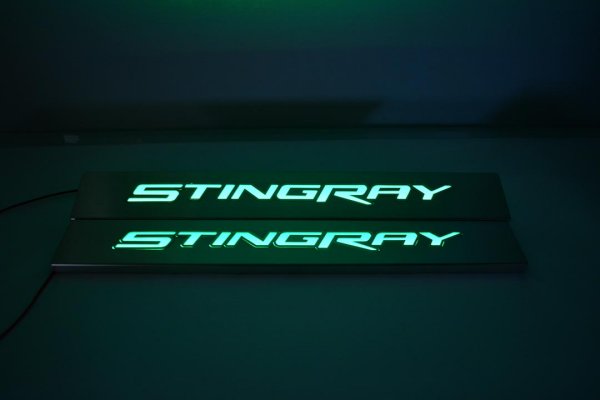 2014-2018 C7 Corvette Stingray LED Sill Plates