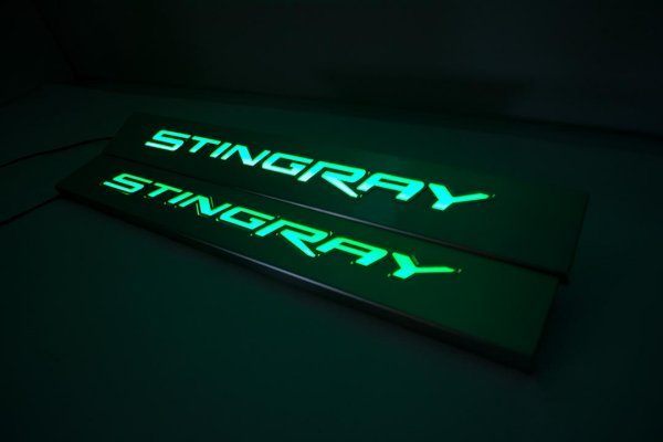 2014-2018 C7 Corvette Stingray Illuminated Door Sills