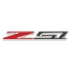 C7 Corvette Acrylic Carbon Fiber Look Domed Z51 Emblem