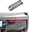 2014-2019 C7 Corvette Carbon Fiber Look Rear Bumper Reflector Covers Set