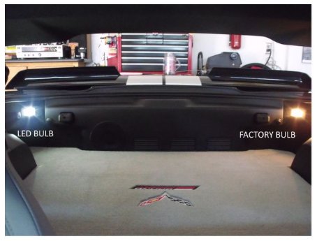 2014-2019 C7 Corvette LED Trunk/Hatch Bulb Kit