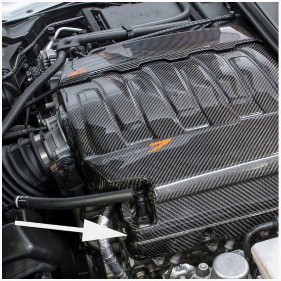 C7 Corvette Nowicki CONCEPT7 LT1/LT4 Carbon Fiber Dry Sump Engine Coil  Covers