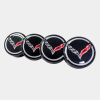 2014-2019 C7 Corvette Painted Engine Cap Covers Set w/Logos