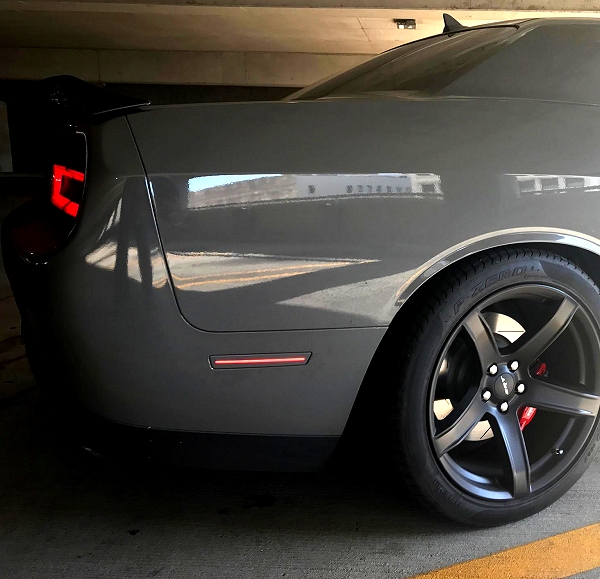 Dodge Challenger Clear Smoked Side Markers