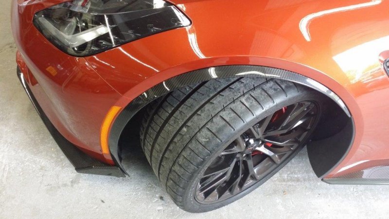 2015-2017 C7 Corvette Carbon Fiber Wheel Spats