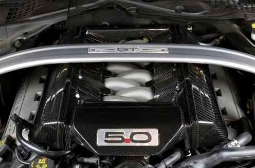 2015-2017 Mustang GT Carbon Fiber Engine Cover