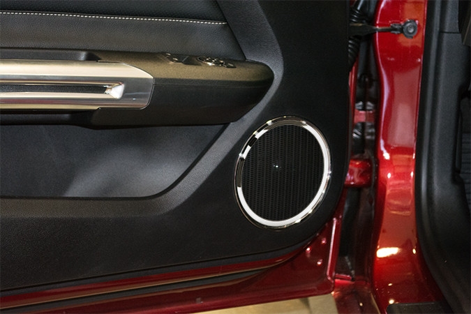 2015-2018 Ford Mustang Door Panel Speaker Trim Rings