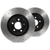 2015-2017 Mustang GT DBA Cross Drilled/Slotted Uni-Directional Rotor