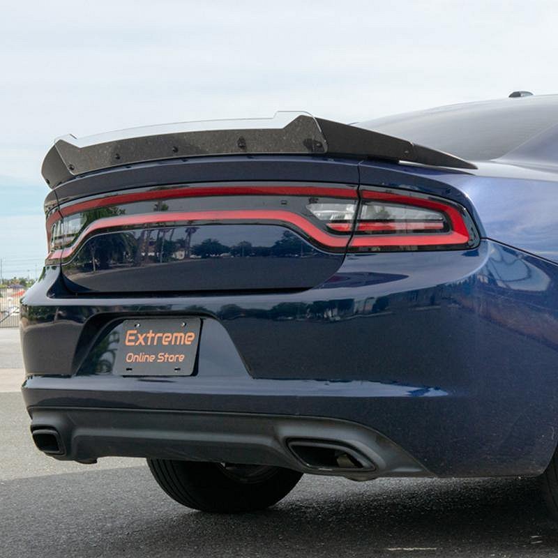 2015-2021 SRT8 Dodge Charger Extended Wickerbill Rear Spoiler - RPI Designs
