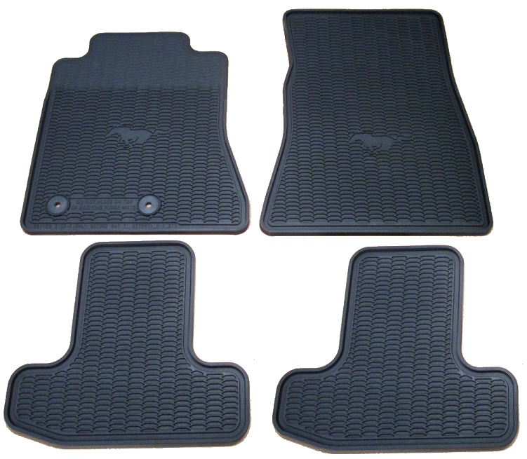 2015 2019 Mustang All Weather Floor Mats Package Rpidesigns Com