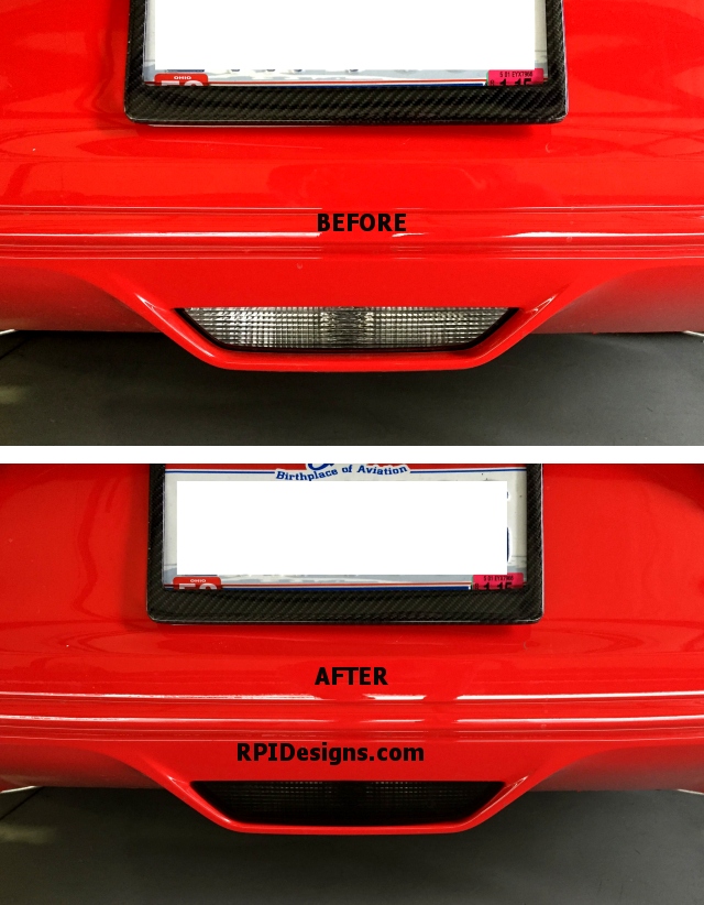 2015-2017 Ford Mustang Reverse Light Blackout